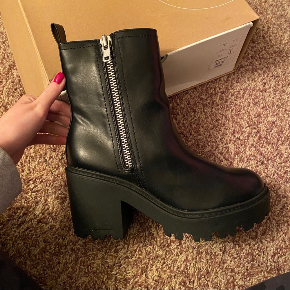 Urban Outfitters Boots Black Size 10